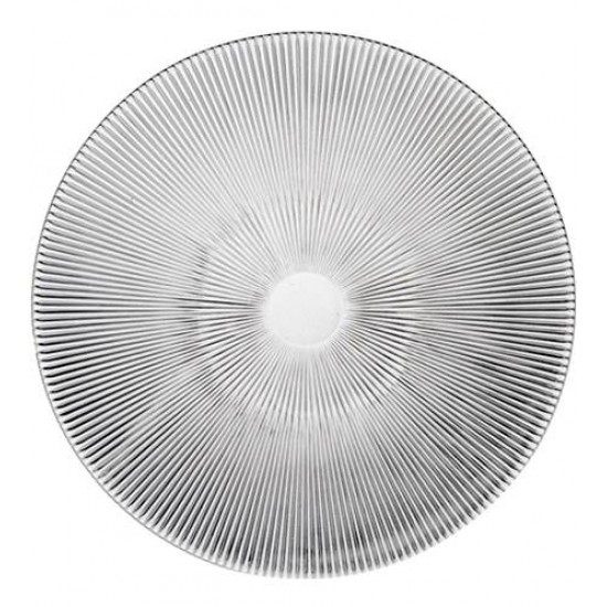 Prato Para Bolo 32cm de Vidro Modena Com pe